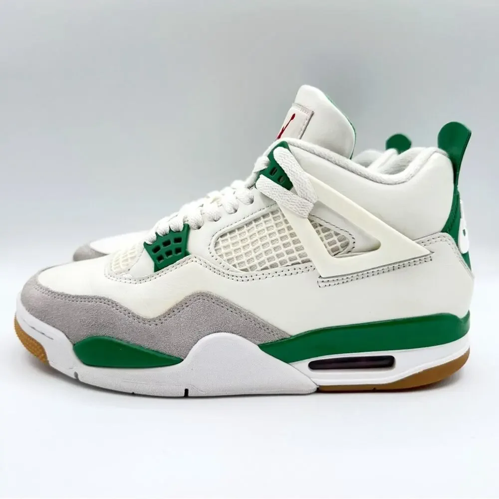Air Jordan 4 Retro SP Sail White Pine Green High Top Men’s Size 8 Women’s 9.5 - Picture 4 of 11
